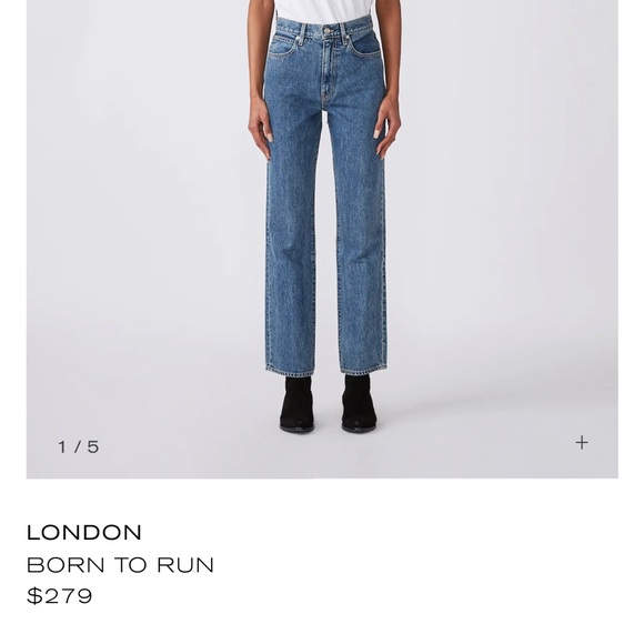 SLVRLAKE London High Rise Straight Leg jeans Size 28 - Picture 3 of 8